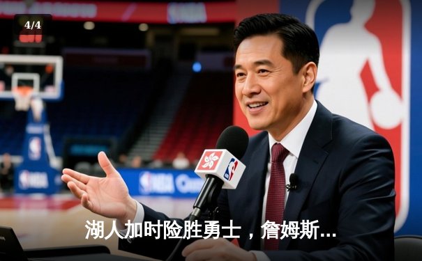 湖人加时险胜勇士，詹姆斯三双率队晋级西部决赛 - 4